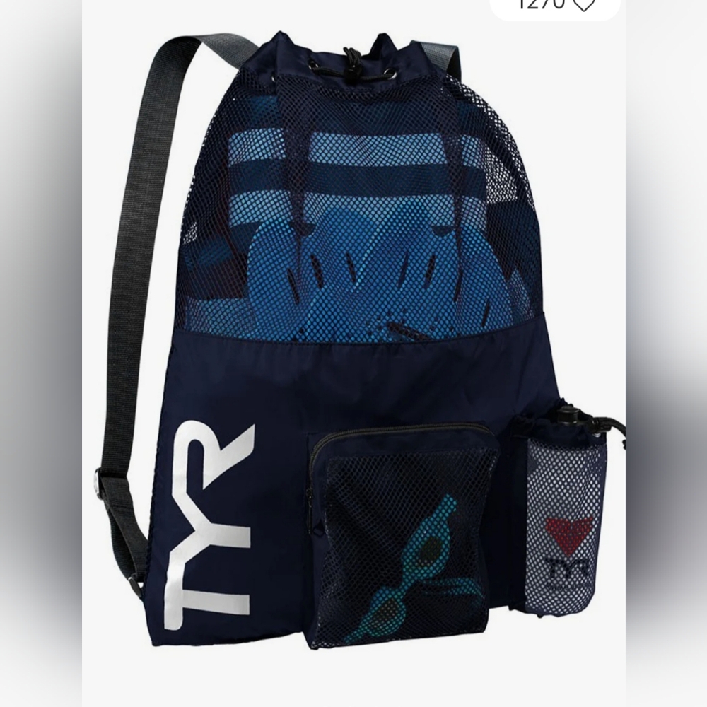 TYR Big Mesh Mummy Backpack Alliance, NWT